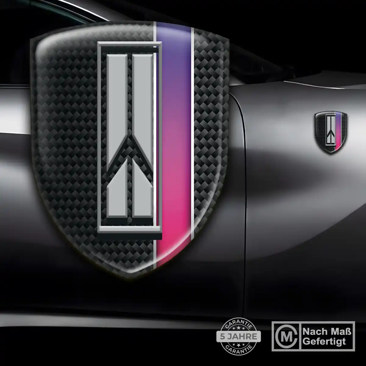 Oldsmobile Aufkleber Emblem Wappen Interieurdesign