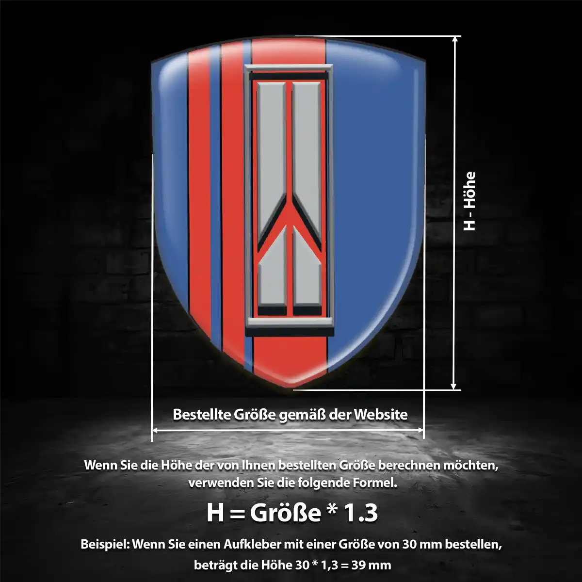 Oldsmobile Aufkleber Emblem Wappen Markenedition