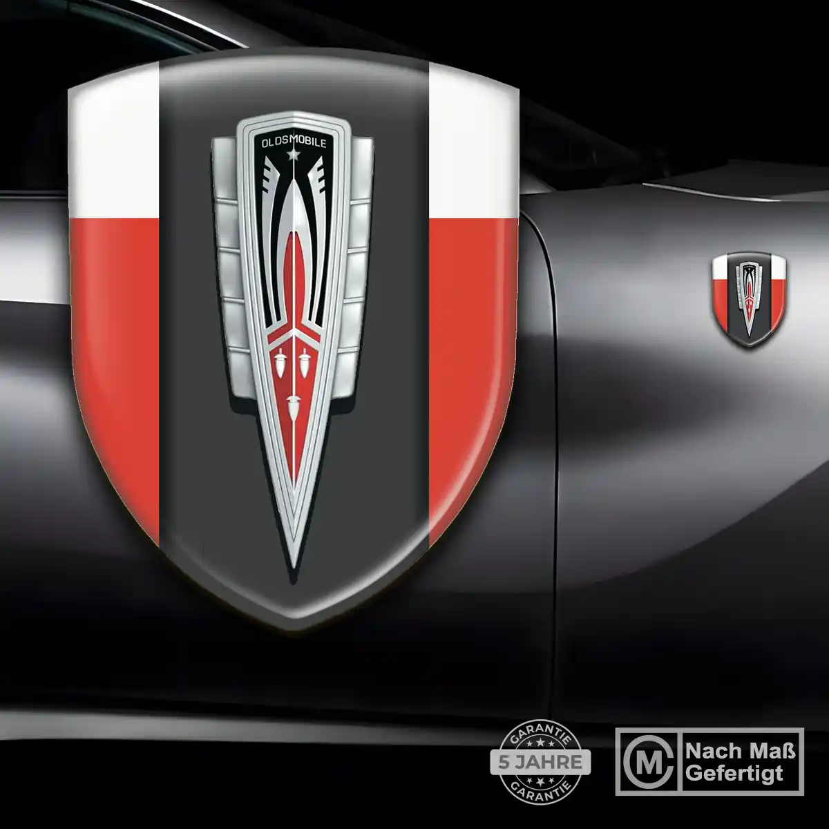 Oldsmobile Aufkleber Emblem Wappen Tuningfahrzeug