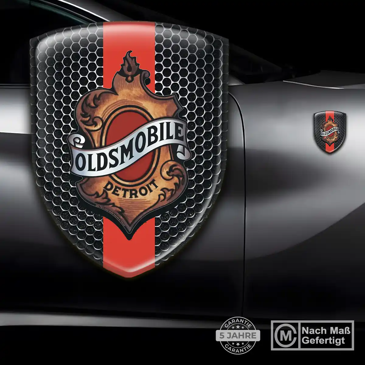 Oldsmobile Aufkleber Embleme Silikon Auto Markenedition