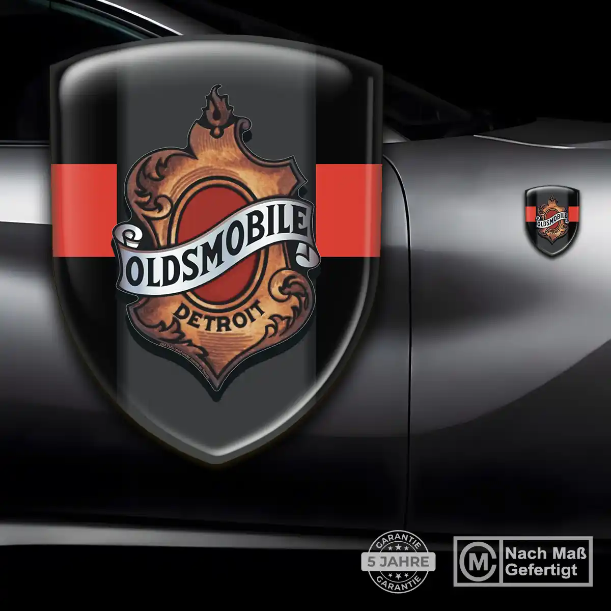 Oldsmobile Aufkleber Embleme Silikon Auto Tuningfahrzeug