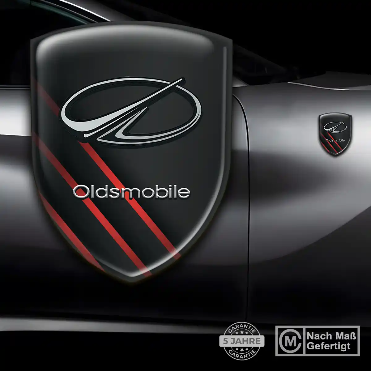 Oldsmobile Aufkleber Embleme Silikon Elegantes Design