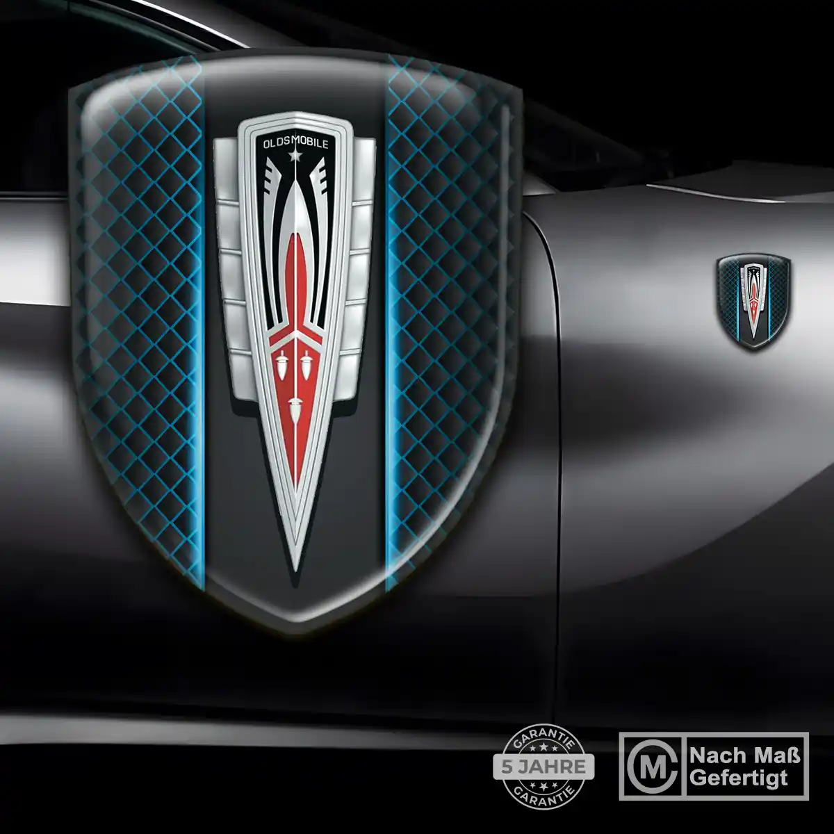 Oldsmobile Aufkleber Embleme Silikon Exterieurdesign