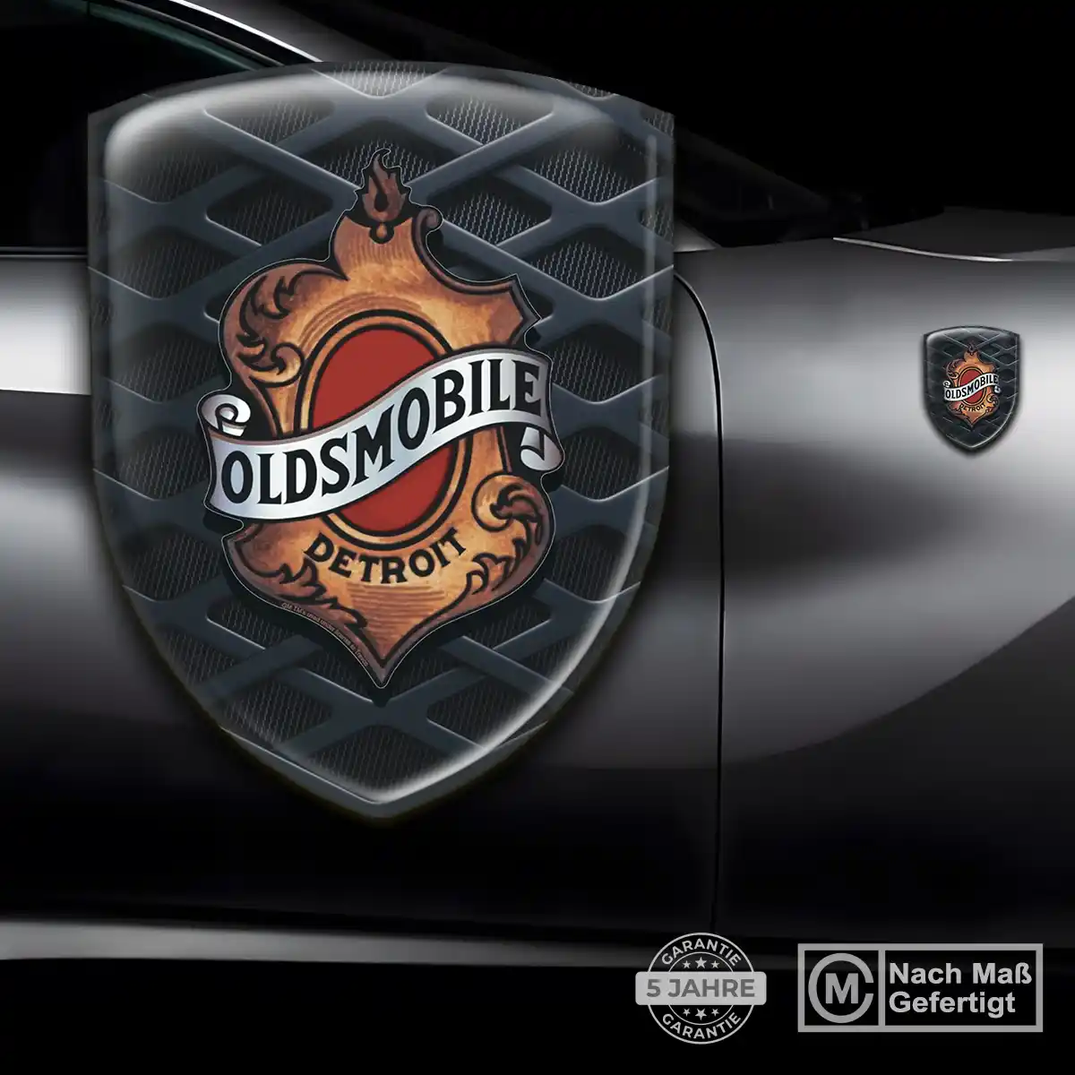 Oldsmobile Aufkleber Embleme Silikon Hochwertiges Harz