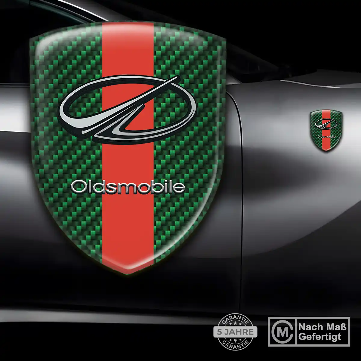 Oldsmobile Aufkleber Embleme Silikon Limitierte Auflage