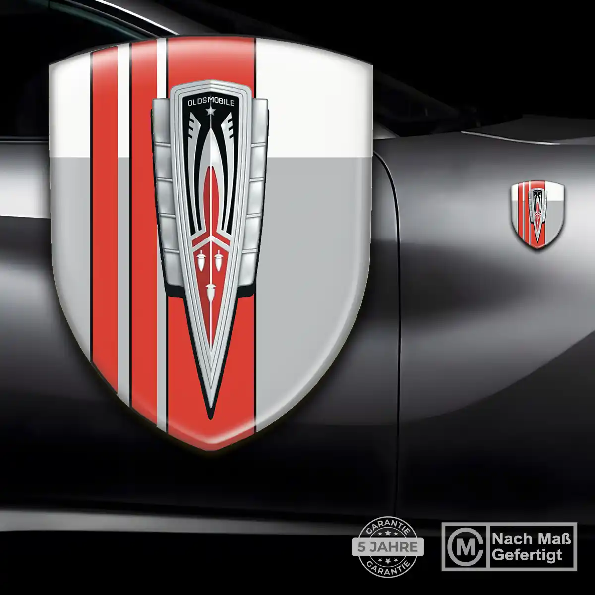 Oldsmobile Aufkleber Embleme Silikon Luxus-Edition