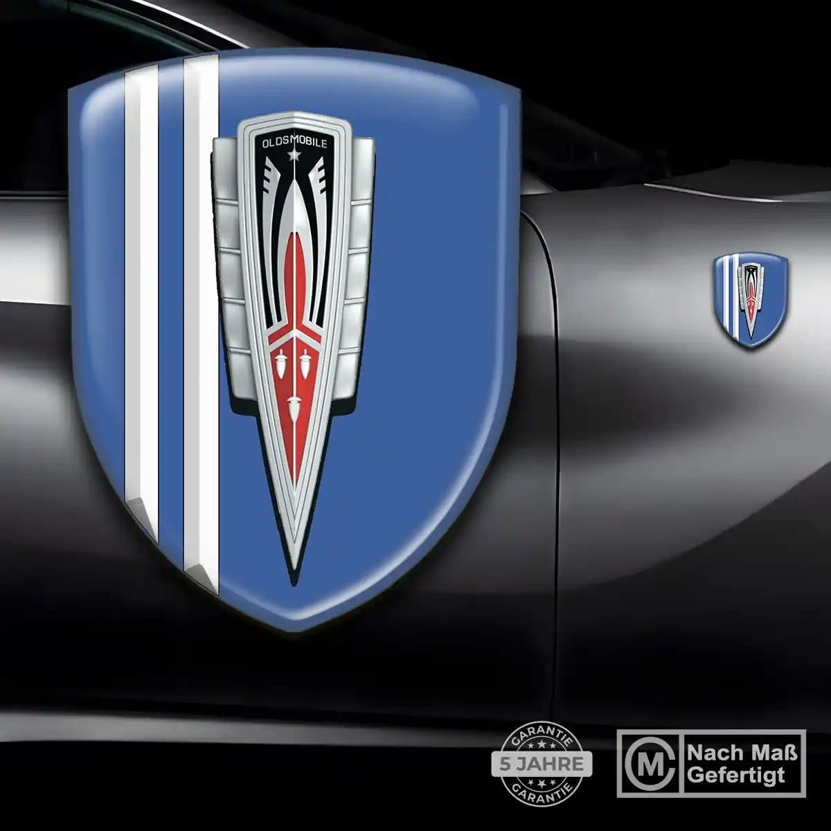 Oldsmobile Aufkleber Embleme Silikon Premium-Edition