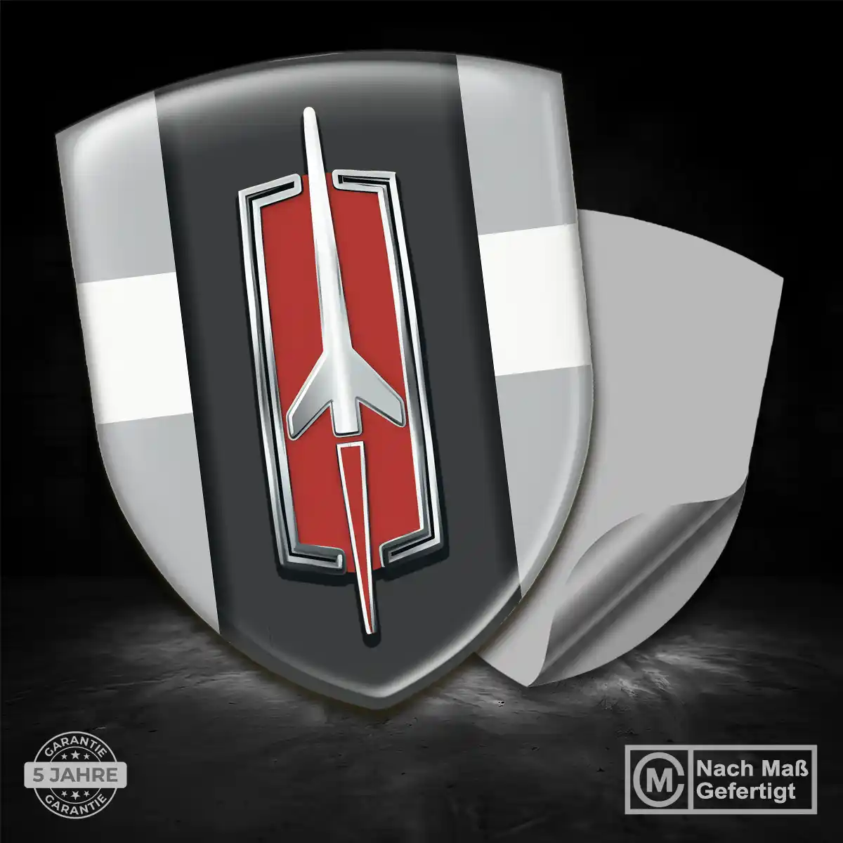 Oldsmobile Aufkleber Embleme Silikon Stilvolles Design