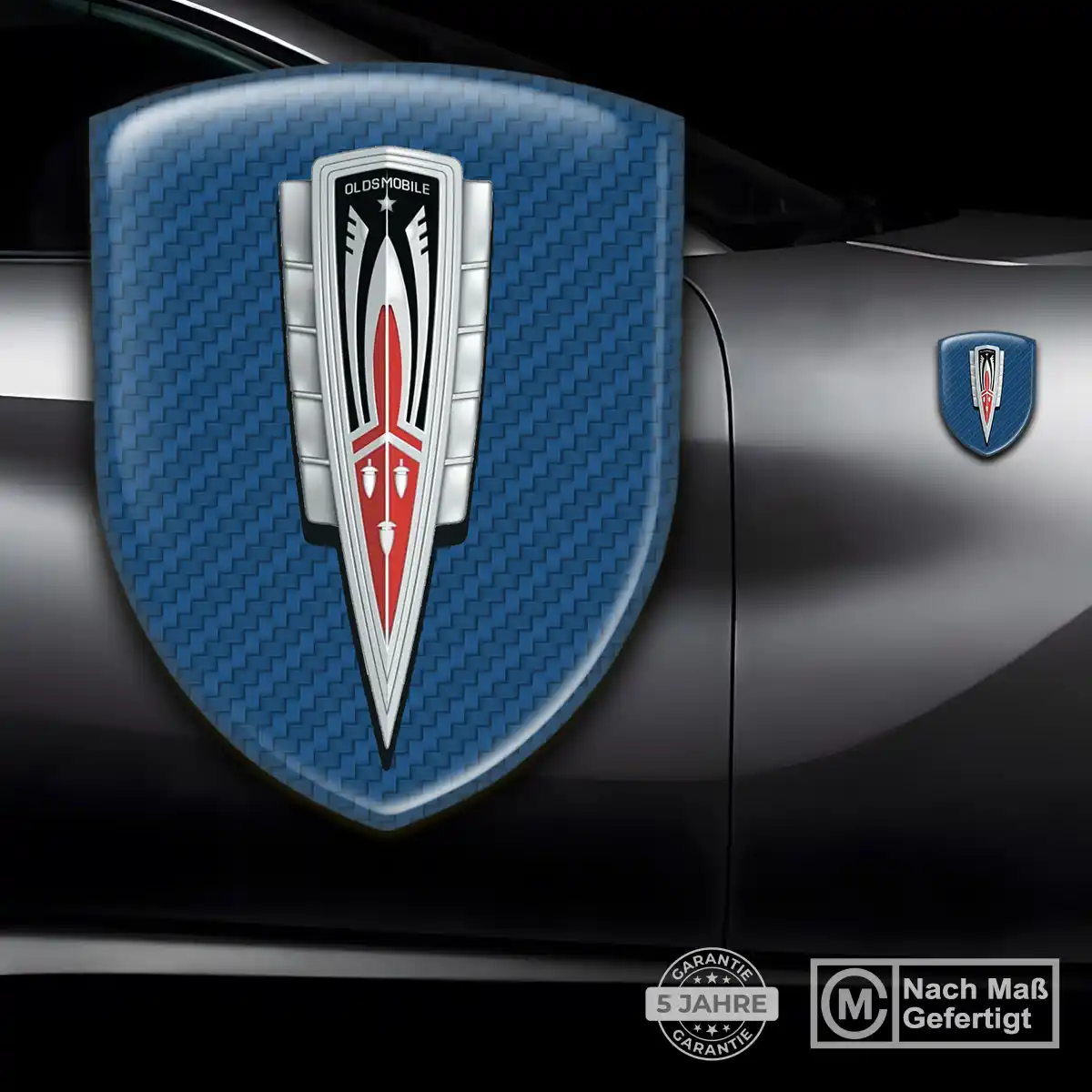 Oldsmobile Aufkleber Embleme Silikon Tuningfahrzeug