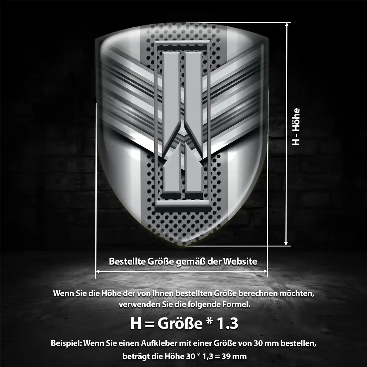 Oldsmobile Aufkleber Hochwertiges Harz