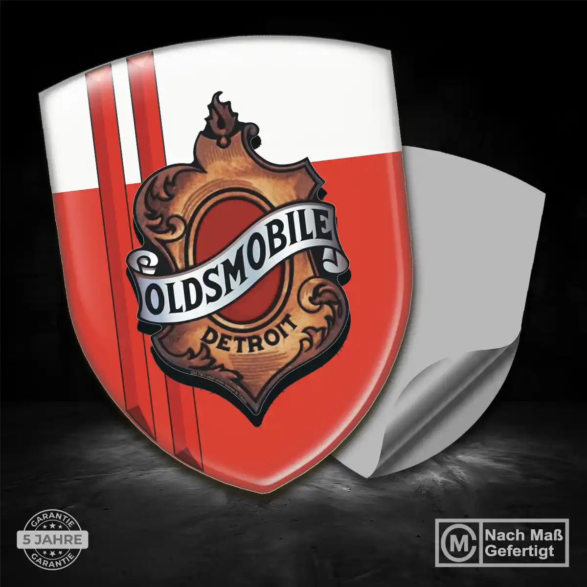 Oldsmobile Aufkleber Silikon Embleme Ausdrucksstarkes Design