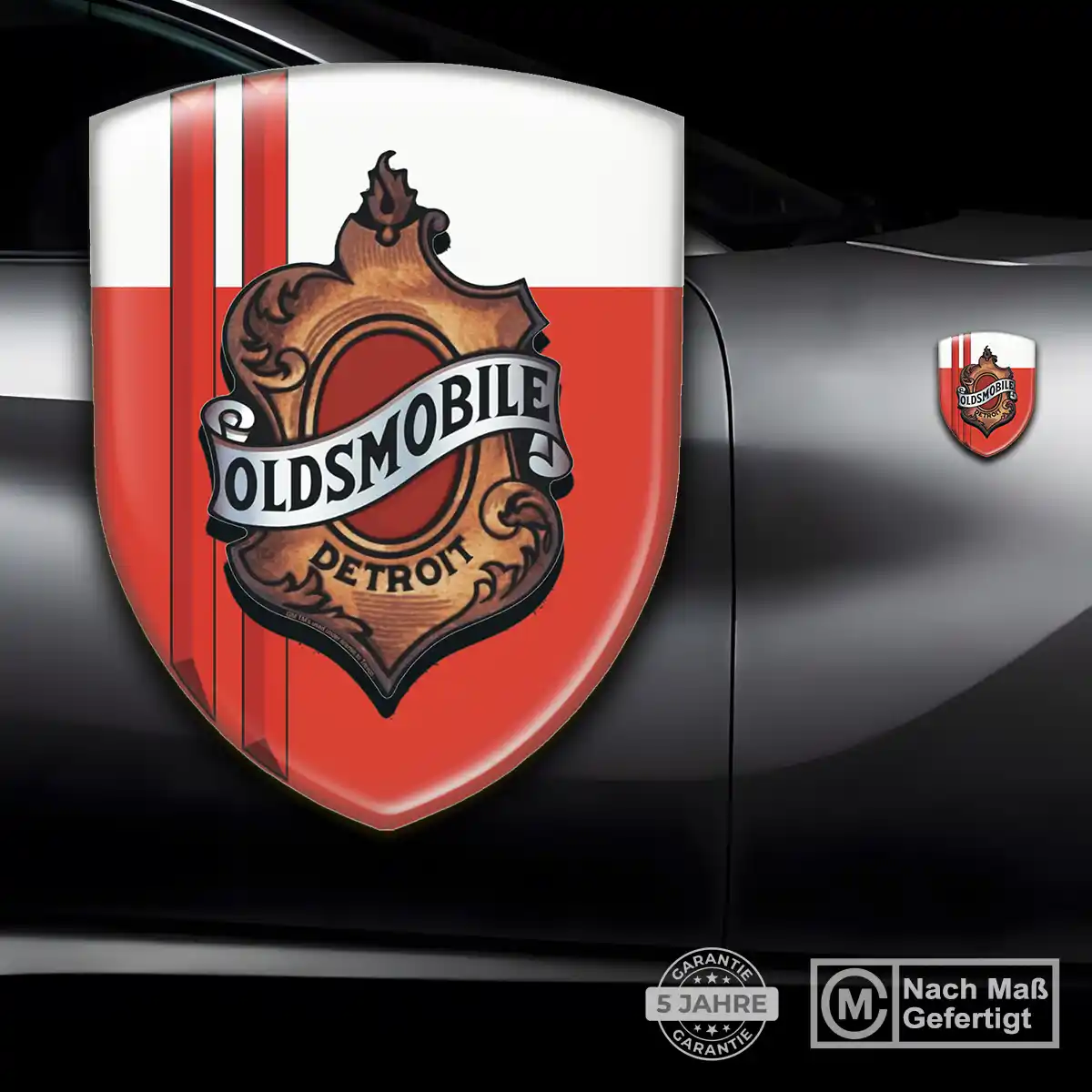 Oldsmobile Aufkleber Silikon Embleme Ausdrucksstarkes Design