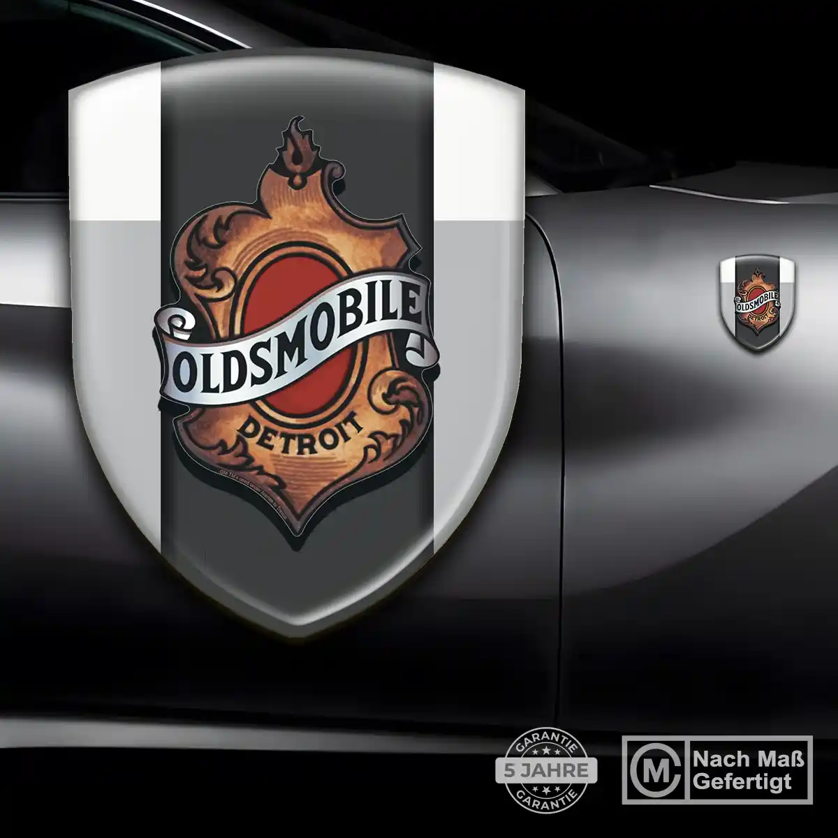 Oldsmobile Aufkleber Silikon Embleme Auto Edles Design