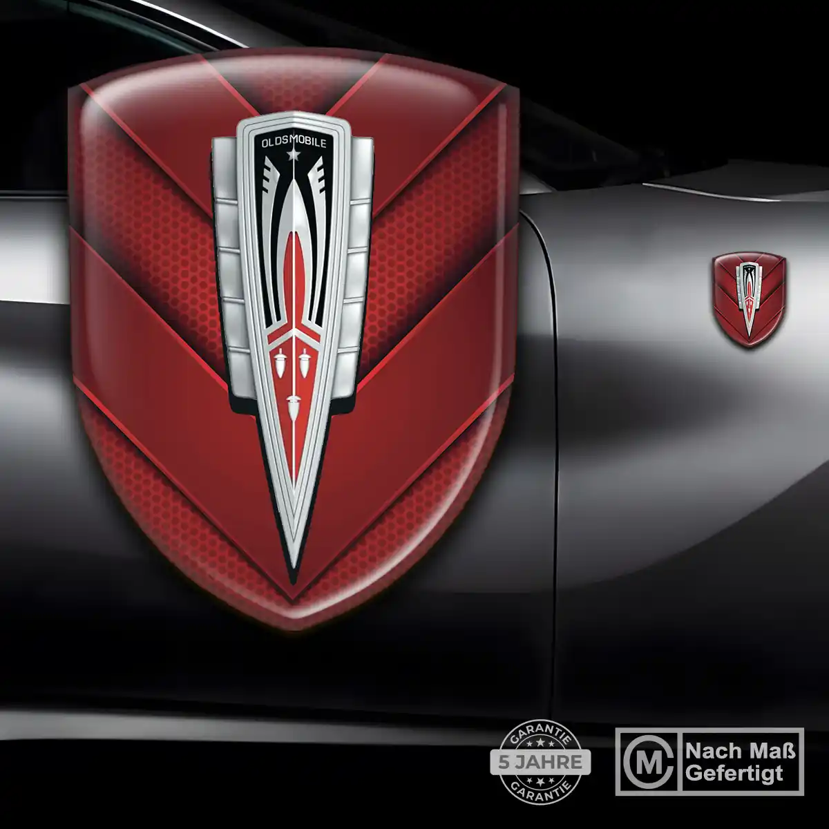 Oldsmobile Aufkleber Silikon Embleme Auto Elegantes Design
