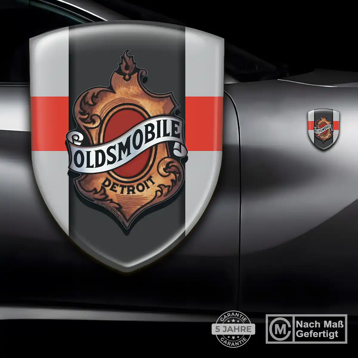 Oldsmobile Aufkleber Silikon Embleme Auto Interieurdesign