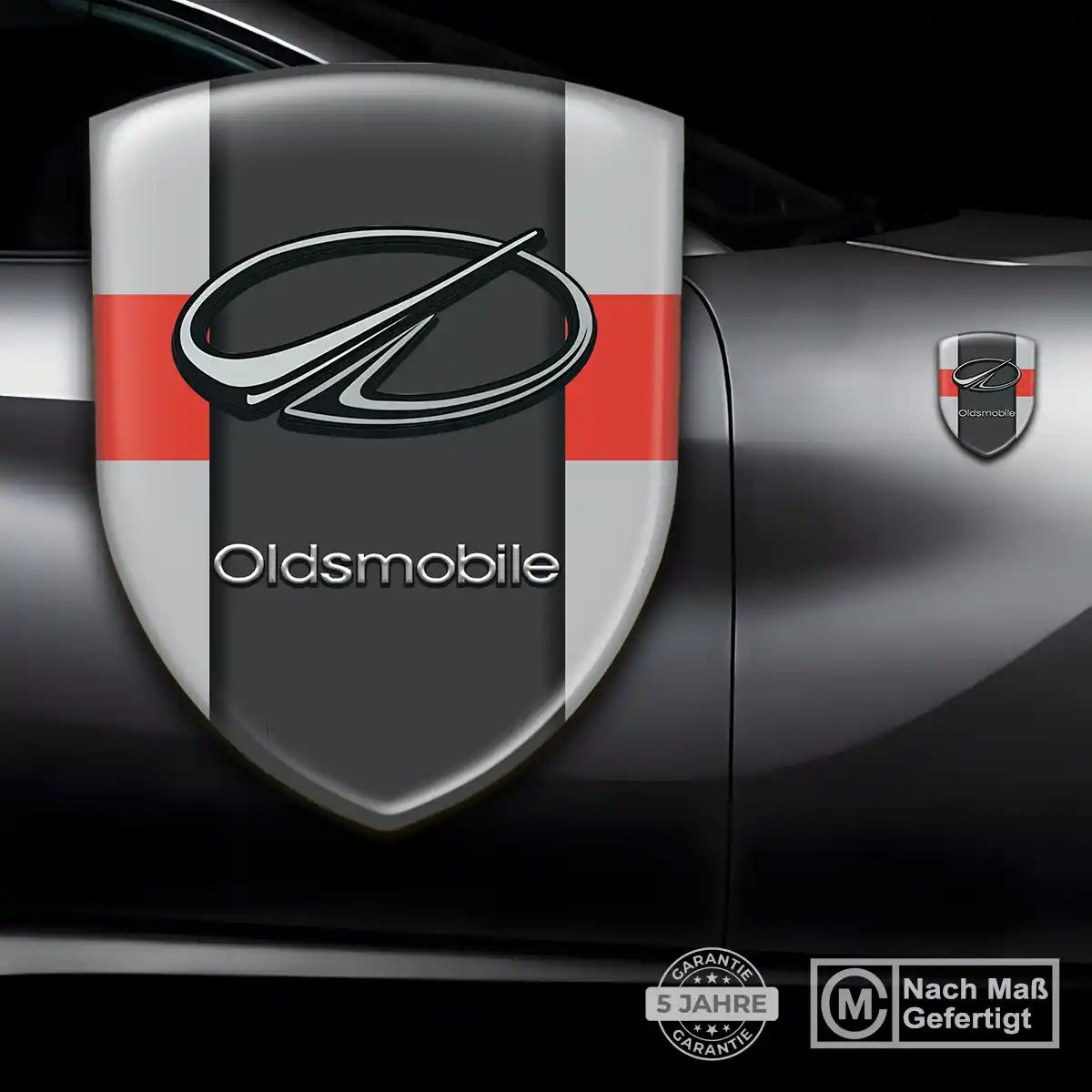 Oldsmobile Aufkleber Silikon Embleme Auto Markenedition