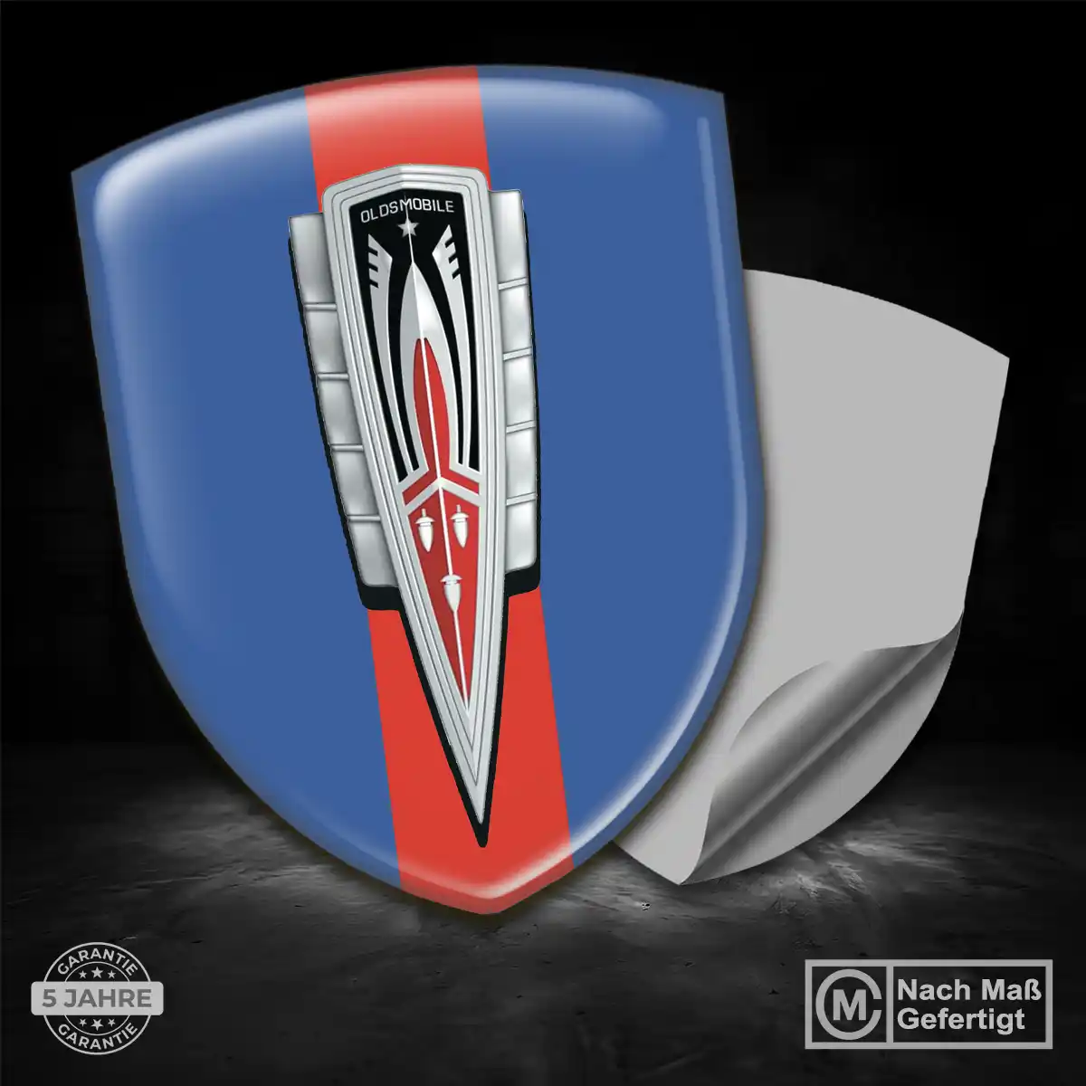 Oldsmobile Aufkleber Silikon Embleme Auto Premium-Edition