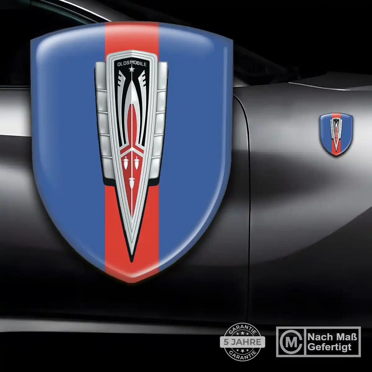 Oldsmobile Aufkleber Silikon Embleme Auto Premium-Edition
