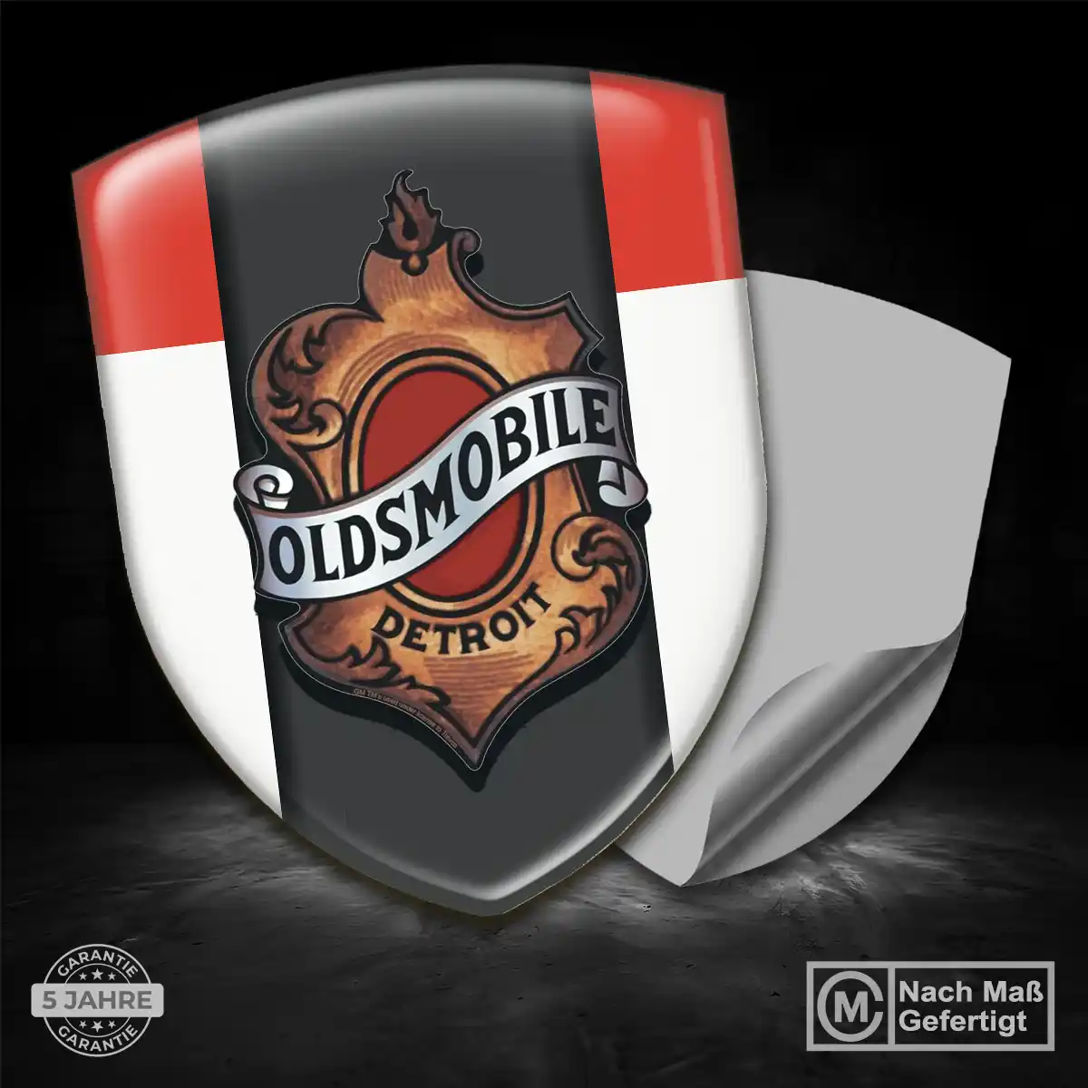 Oldsmobile Aufkleber Silikon Embleme Auto Premiumqualität