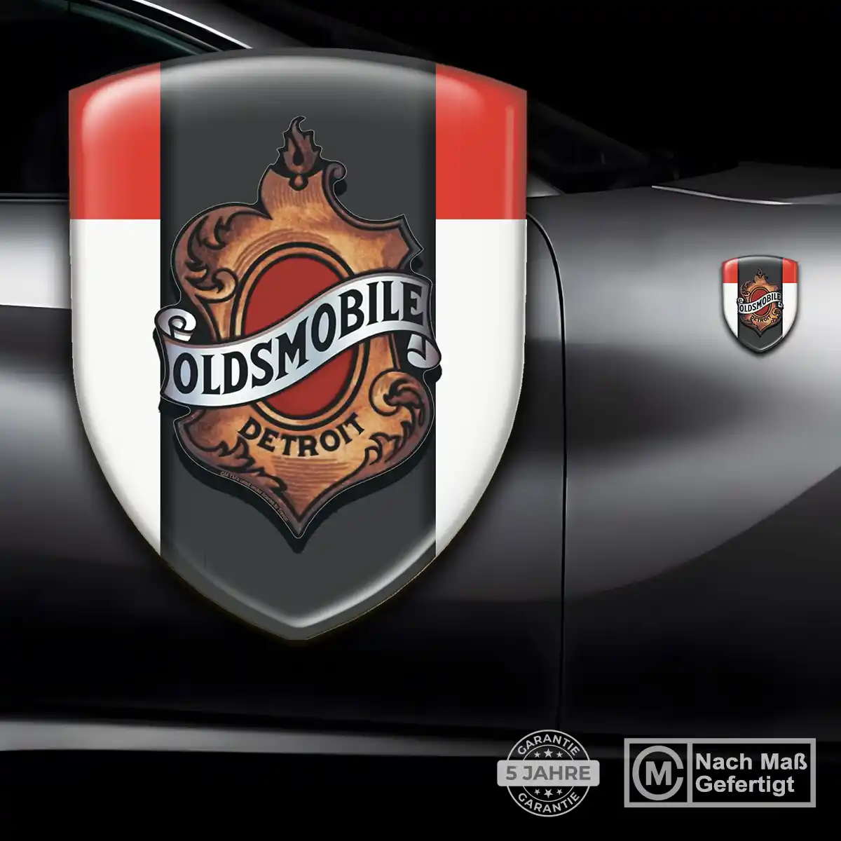 Oldsmobile Aufkleber Silikon Embleme Auto Premiumqualität