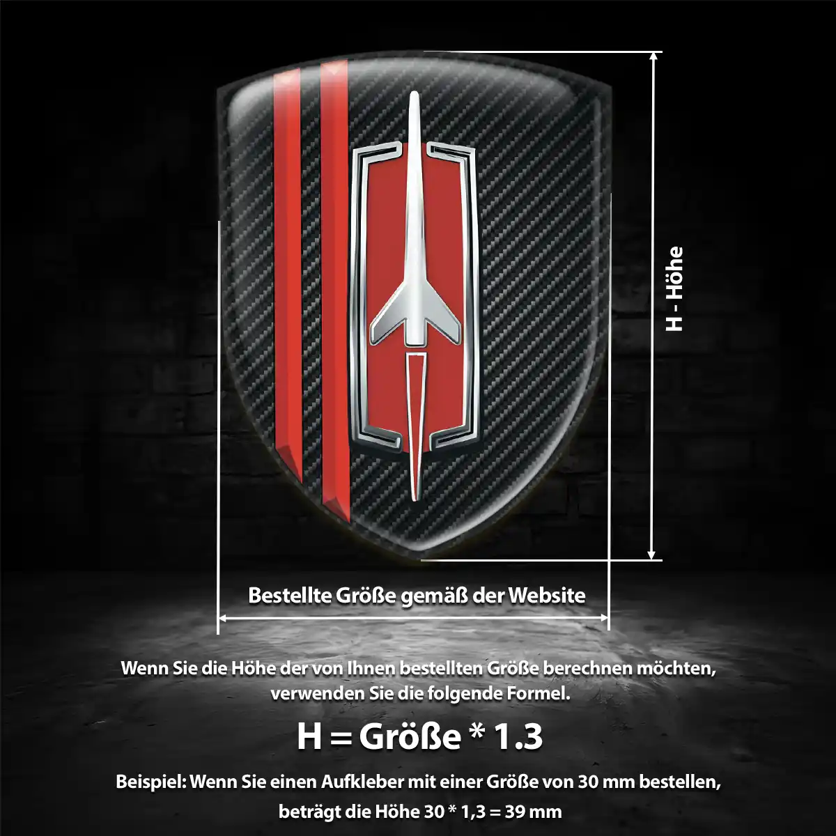 Oldsmobile Aufkleber Silikon Embleme Auto Stilvolles Design