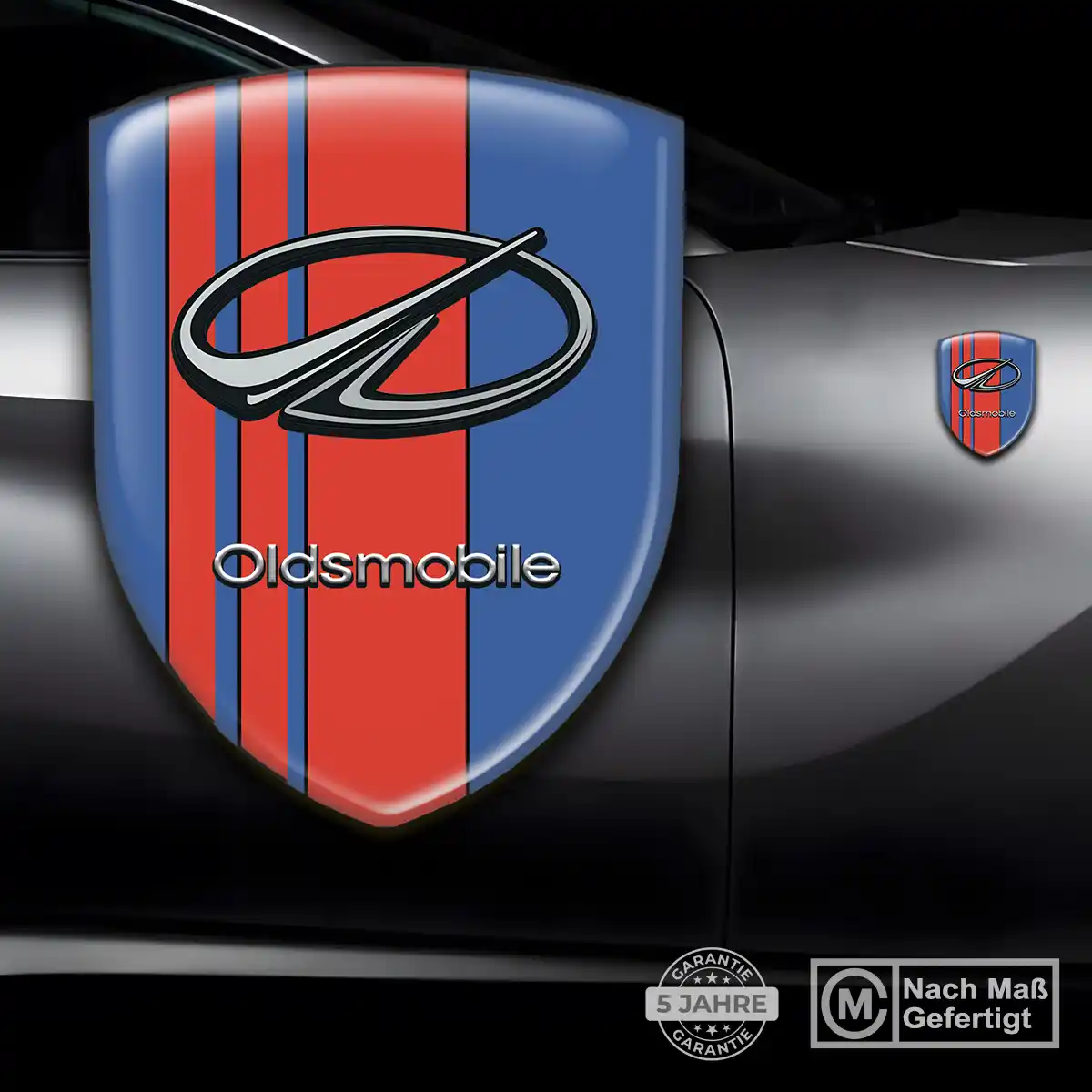 Oldsmobile Aufkleber Silikon Embleme Auto Tuningfahrzeug