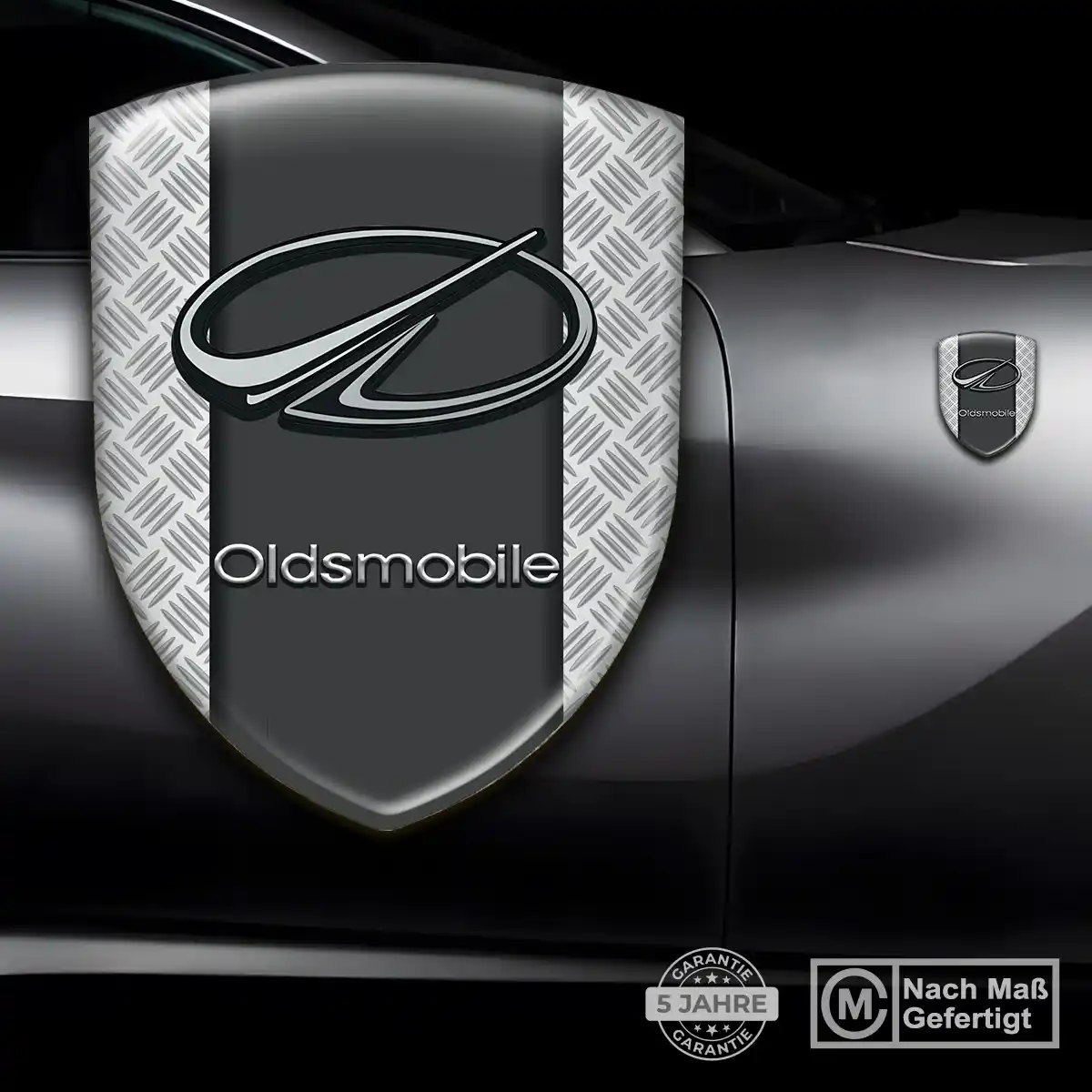 Oldsmobile Aufkleber Silikon Embleme Edles Design