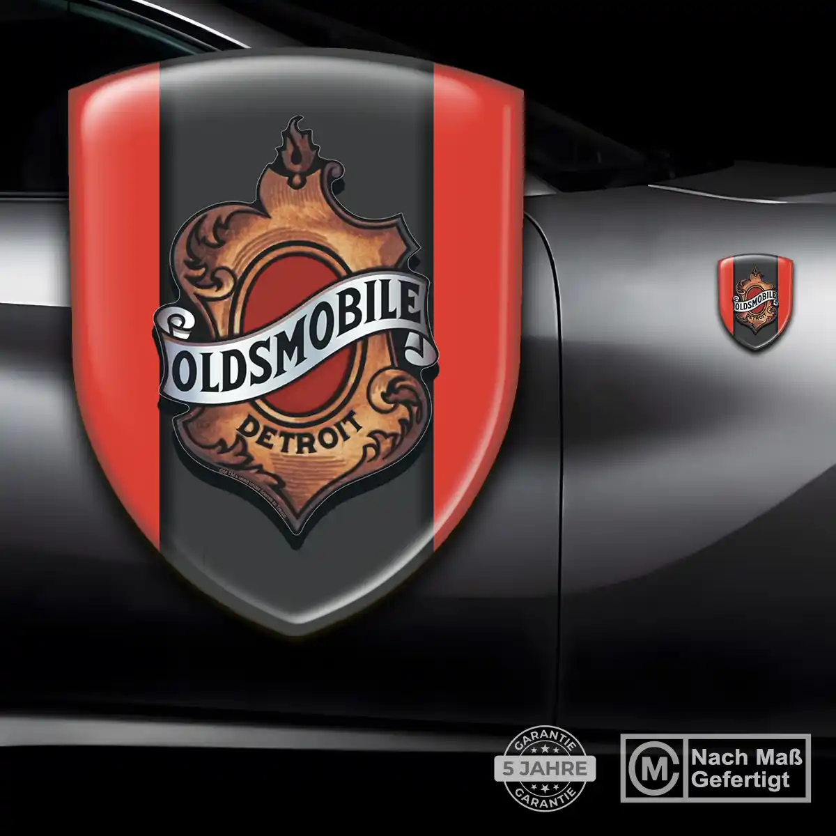 Oldsmobile Aufkleber Silikon Embleme Exterieurdesign