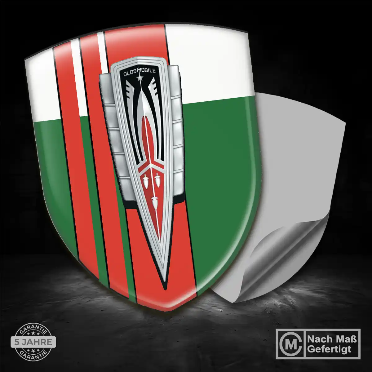 Oldsmobile Aufkleber Silikon Embleme Interieurdesign