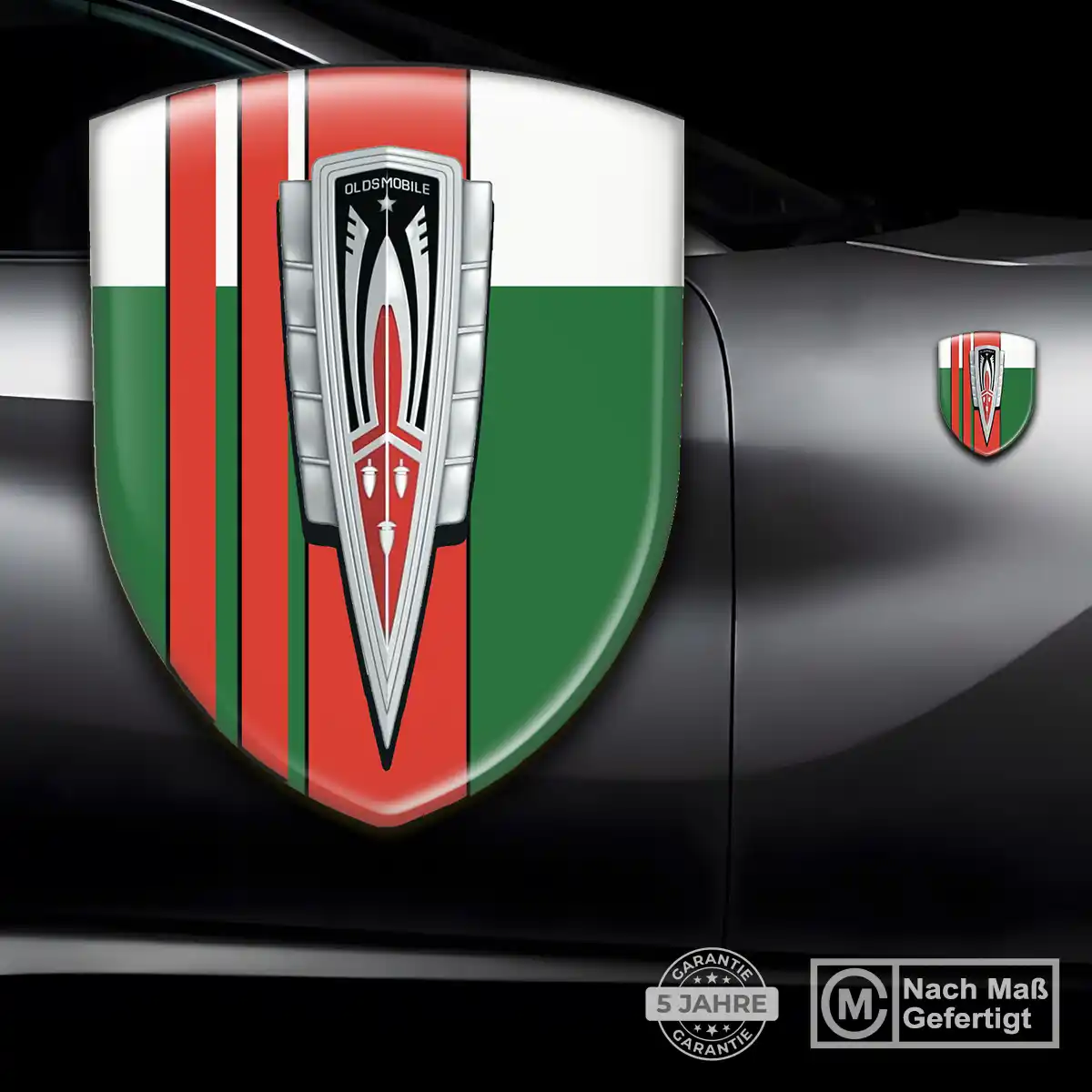 Oldsmobile Aufkleber Silikon Embleme Interieurdesign
