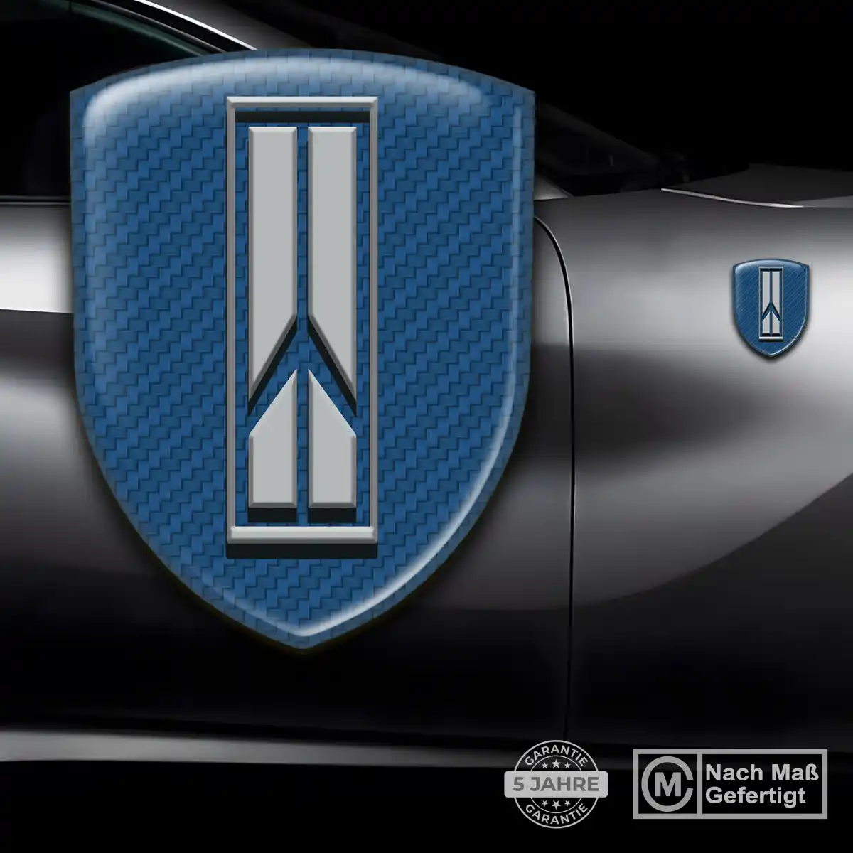 Oldsmobile Aufkleber Silikon Embleme Premium-Edition
