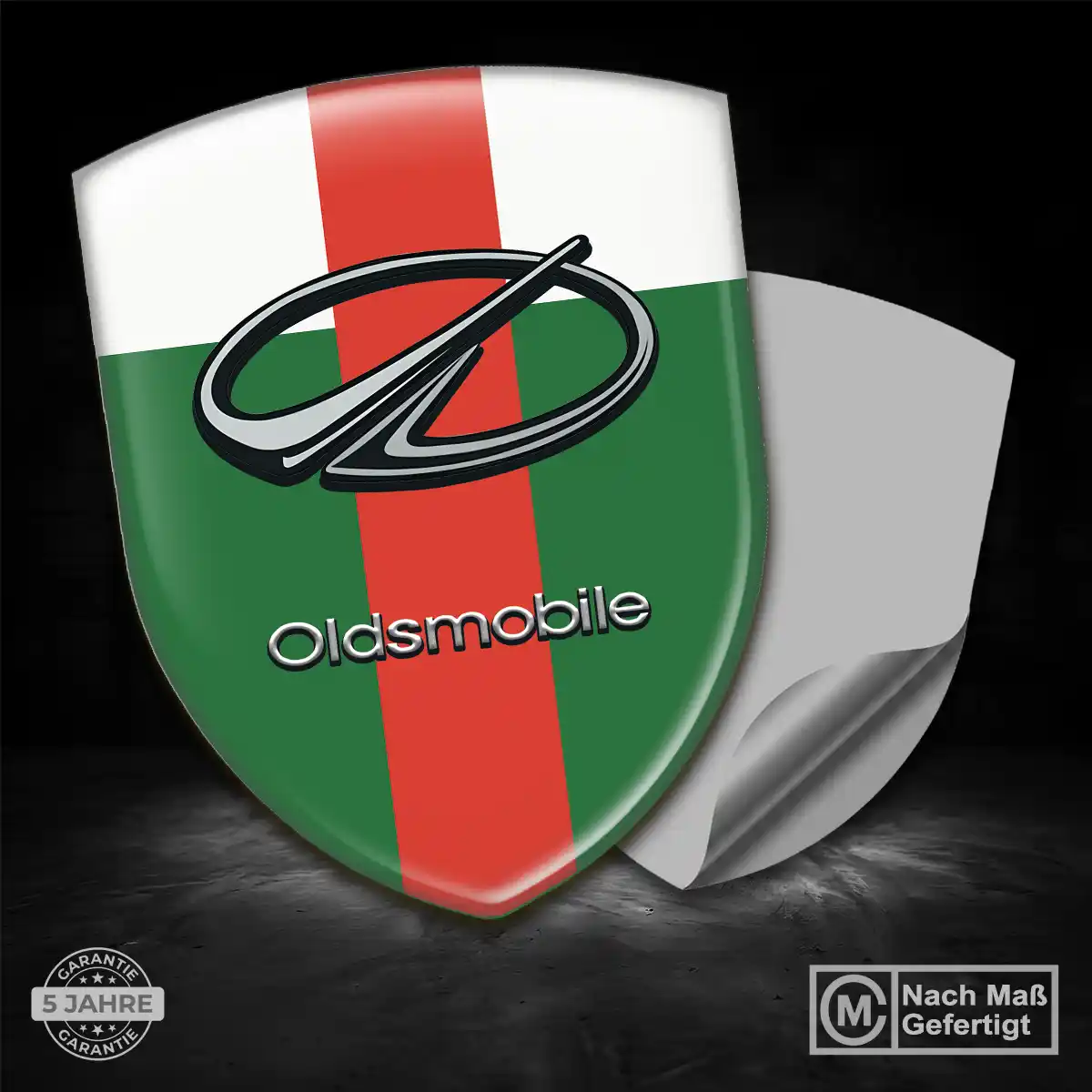Oldsmobile Aufkleber Wappen Edles Design