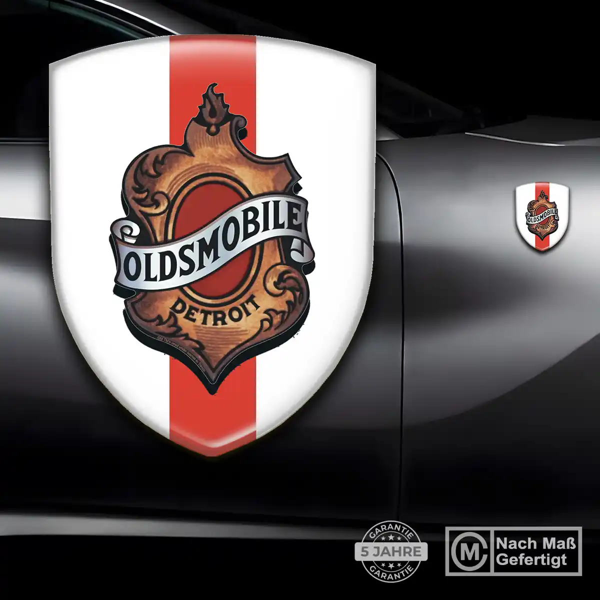 Oldsmobile Aufkleber Wappen Elegantes Design