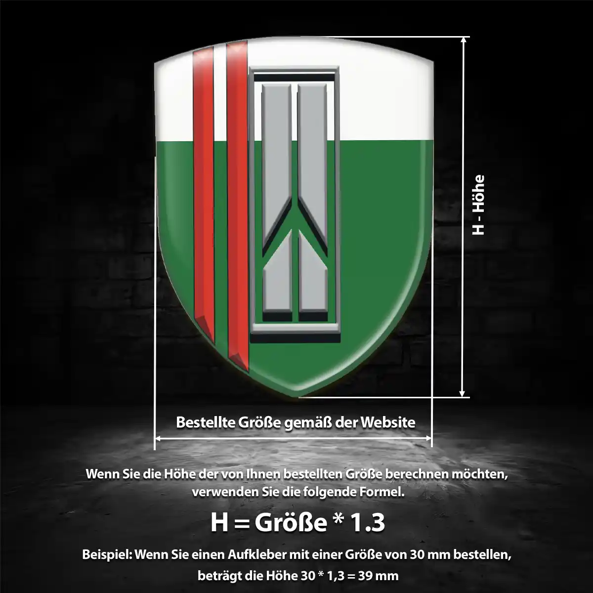 Oldsmobile Aufkleber Wappen Emblem Ausdrucksstarkes Design
