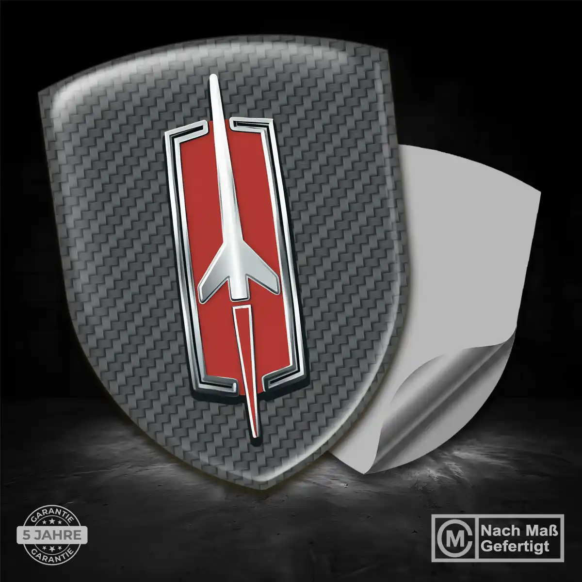 Oldsmobile Aufkleber Wappen Emblem Auto Interieurdesign