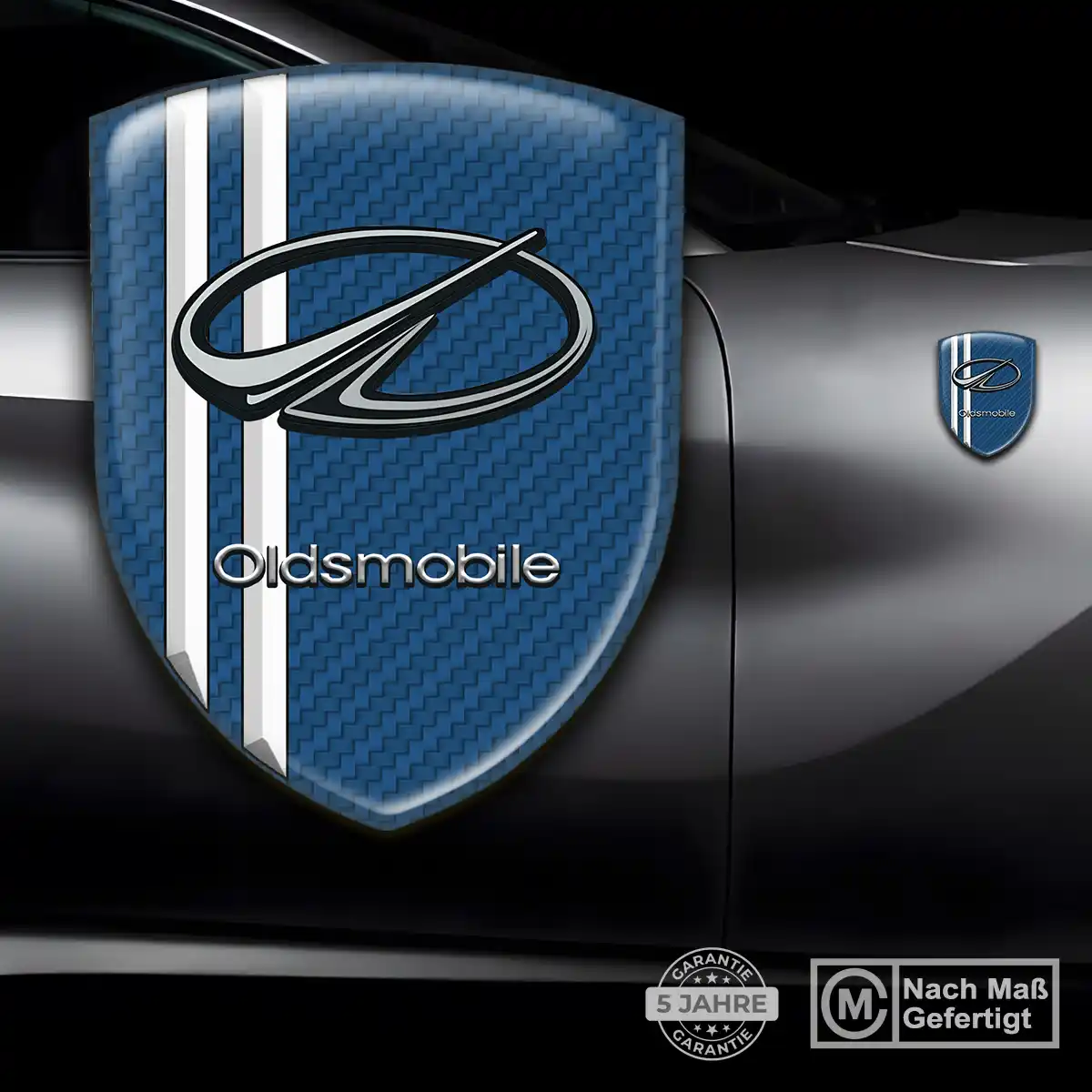 Oldsmobile Aufkleber Wappen Emblem Auto Premium-Edition
