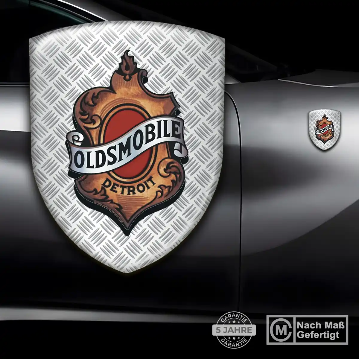 Oldsmobile Aufkleber Wappen Emblem Edles Design