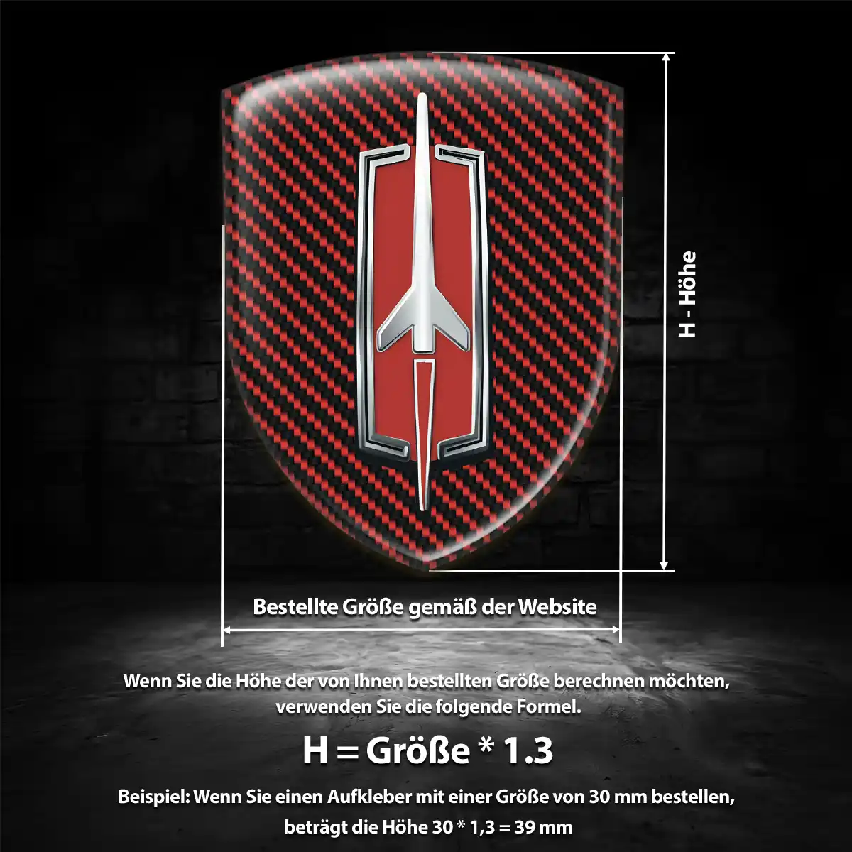 Oldsmobile Aufkleber Wappen Emblem Hohe Qualität