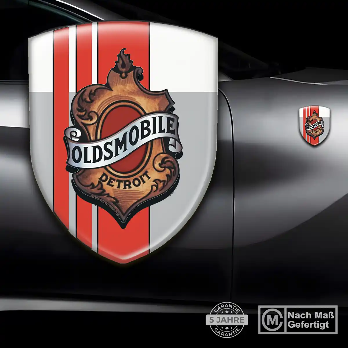 Oldsmobile Aufkleber Wappen Emblem Limitierte Auflage