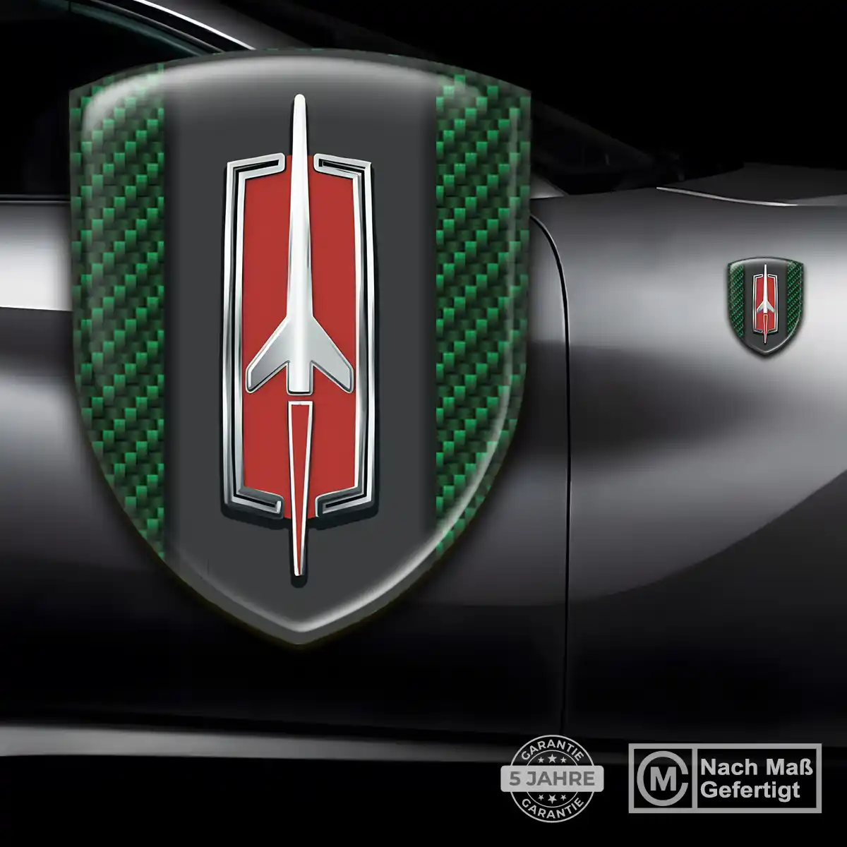 Oldsmobile Aufkleber Wappen Emblem Premium-Edition
