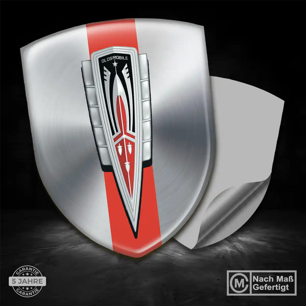 Oldsmobile Aufkleber Wappen Emblem Stilvolles Design