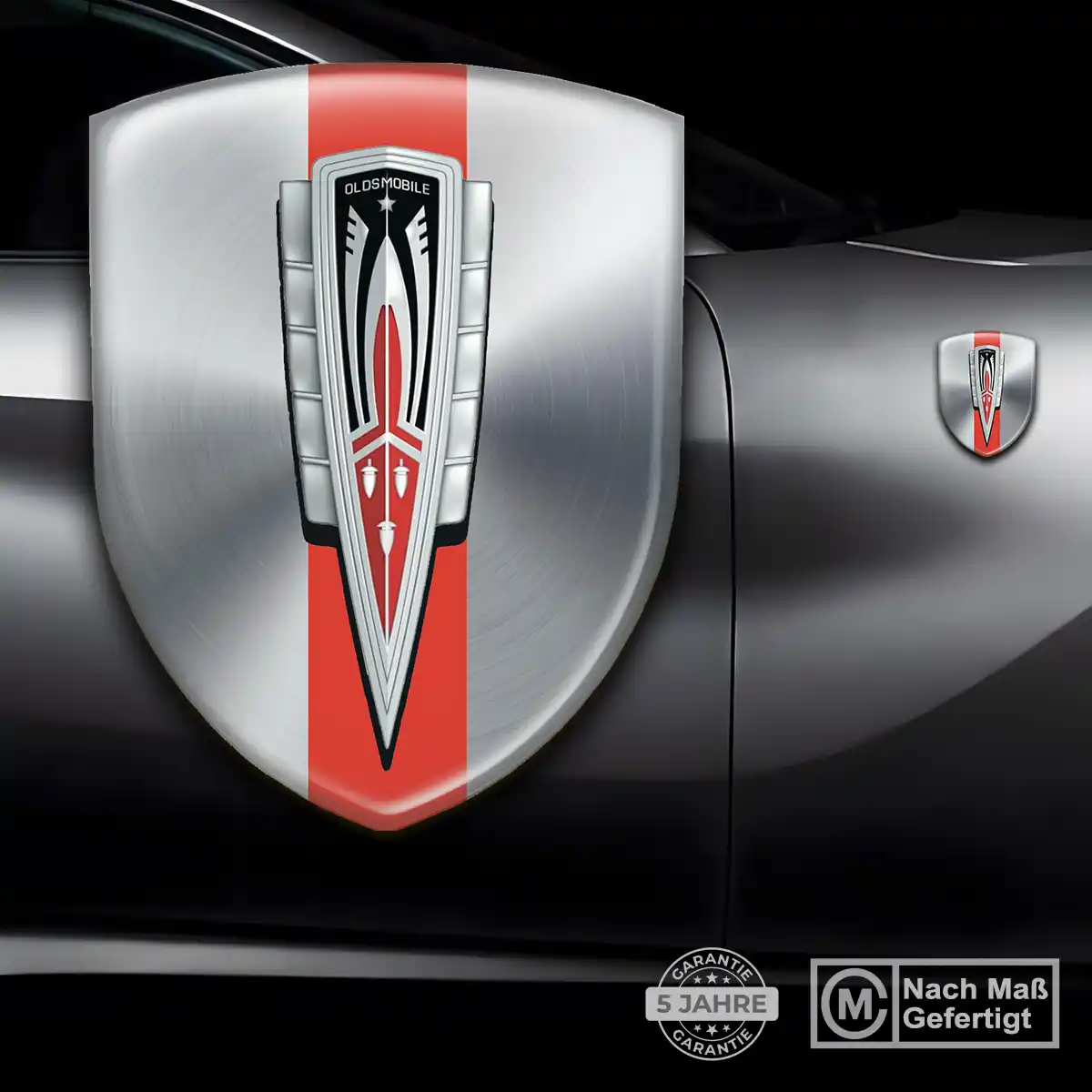 Oldsmobile Aufkleber Wappen Emblem Stilvolles Design