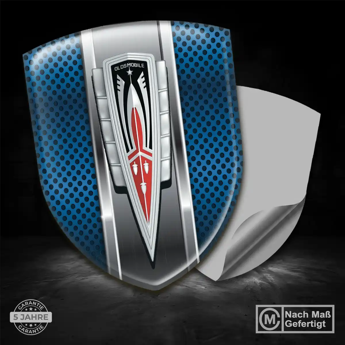 Oldsmobile Aufkleber Wappen Exterieurdesign