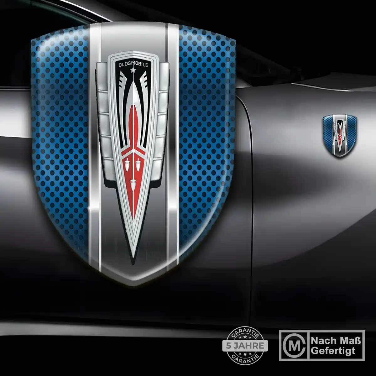 Oldsmobile Aufkleber Wappen Exterieurdesign