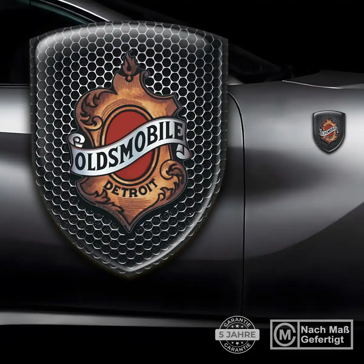 Oldsmobile Aufkleber Wappen Premium-Edition