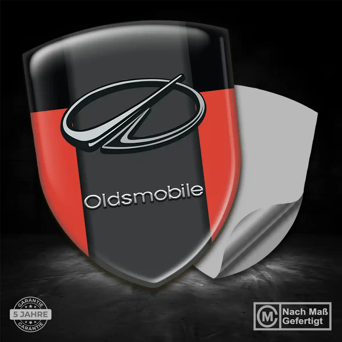 Oldsmobile Aufkleber Wappen Premiumqualität