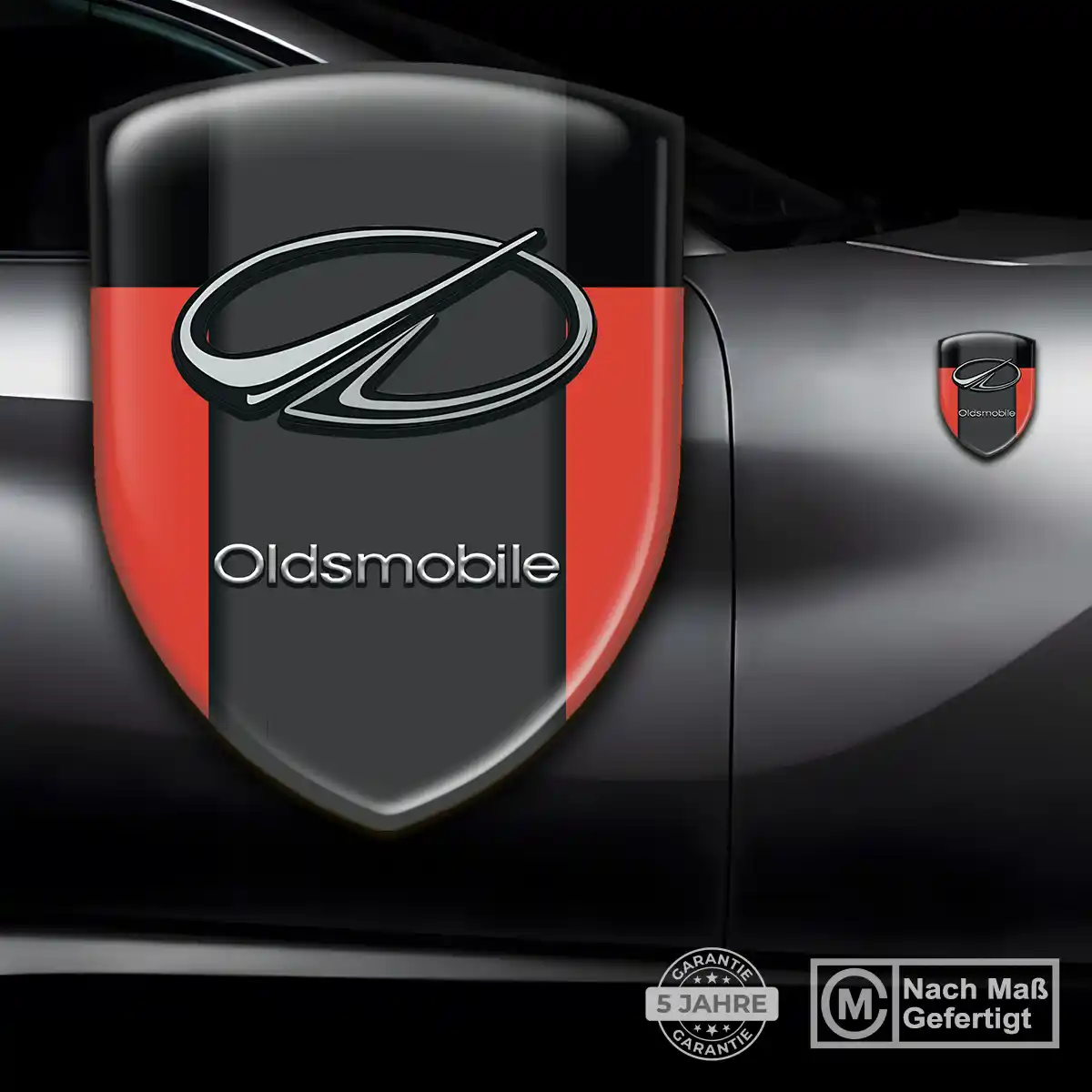 Oldsmobile Aufkleber Wappen Premiumqualität