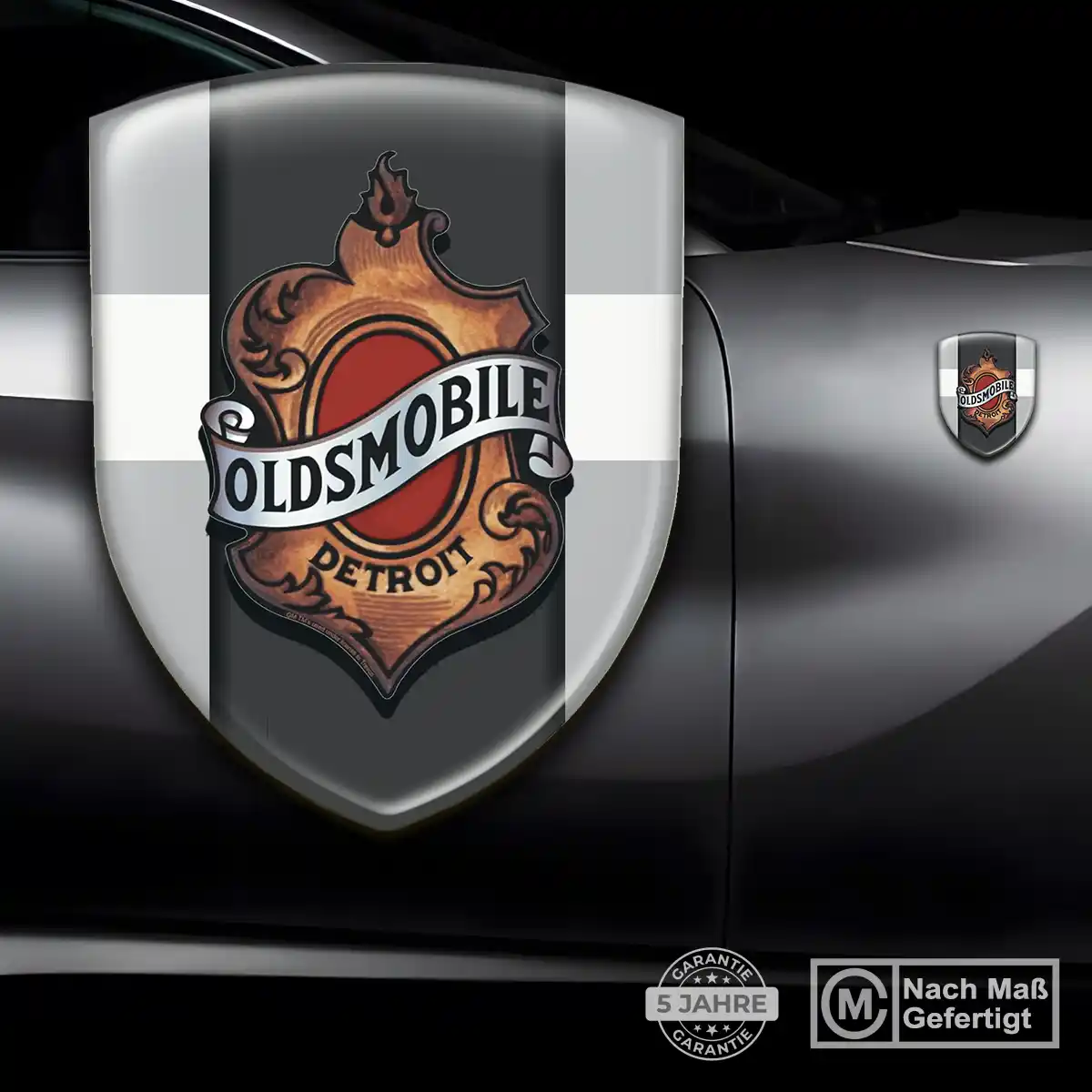 Oldsmobile Aufkleber Wappen Stilvolles Design