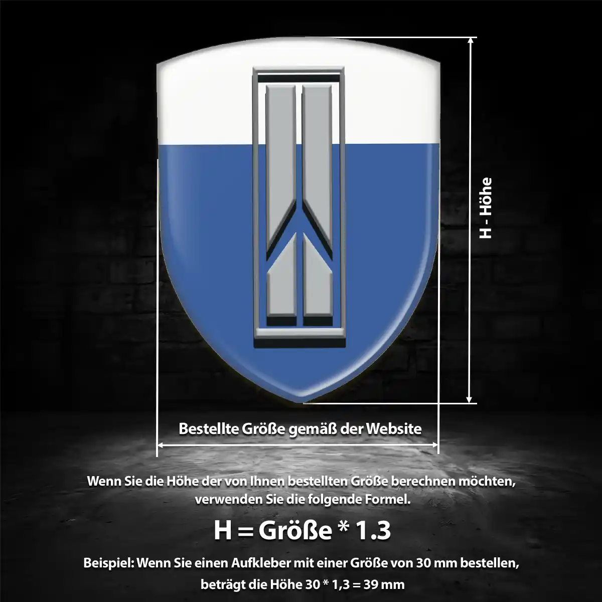 Oldsmobile Emblem Aufkleber Auto Luxus-Edition