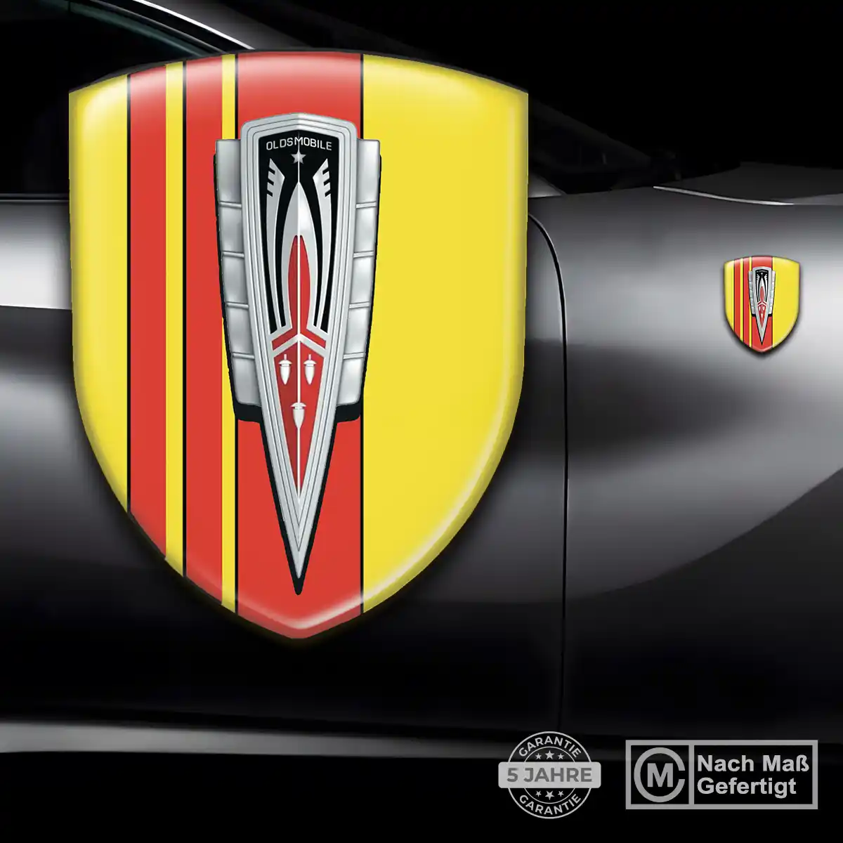 Oldsmobile Emblem Aufkleber Elegantes Design